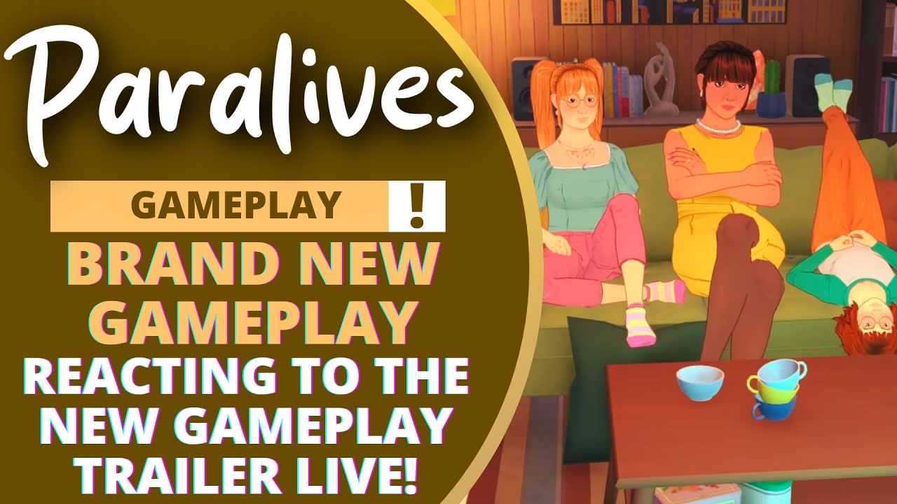 🔴Reacting To The Paralives - Gameplay Trailer LIVE!