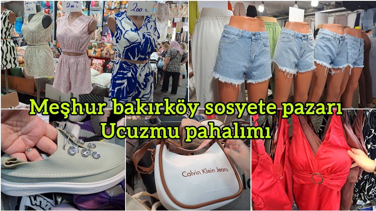 Bakırköy sosyete pazarı ucuzmu pahalımı🧿 kıyafet alışverişi | ayakkabı alışverişi | çeyiz alışverişi