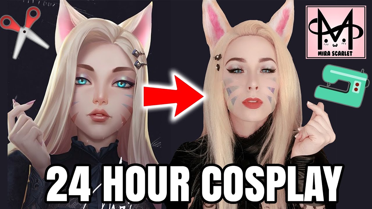 Making Ahri's THE BADDEST Cosplay in 24 Hours