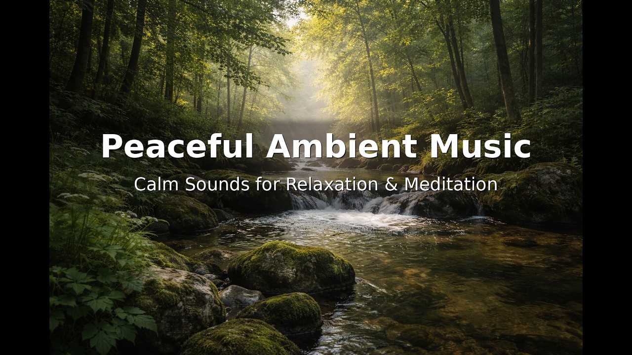 Peaceful Ambient Music 🌿 Meditation & Mindfulness