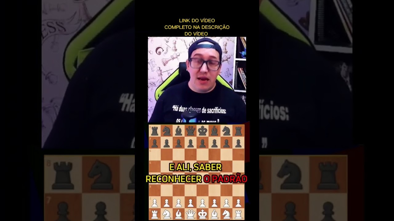 APRENDENDO OS TEMAS T&Aacute;TICOS DO XADREZ / #xadrezparainiciantes