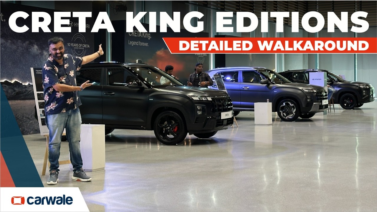 2025 Hyundai Creta King & Alcazar, i20 Knight Editions Walkaround | Prices & Features Detailed