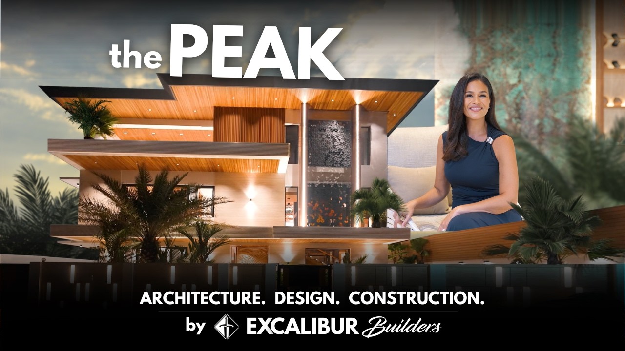 Inside THE PEAK: A 1,330sqm Study in Stone and Light
