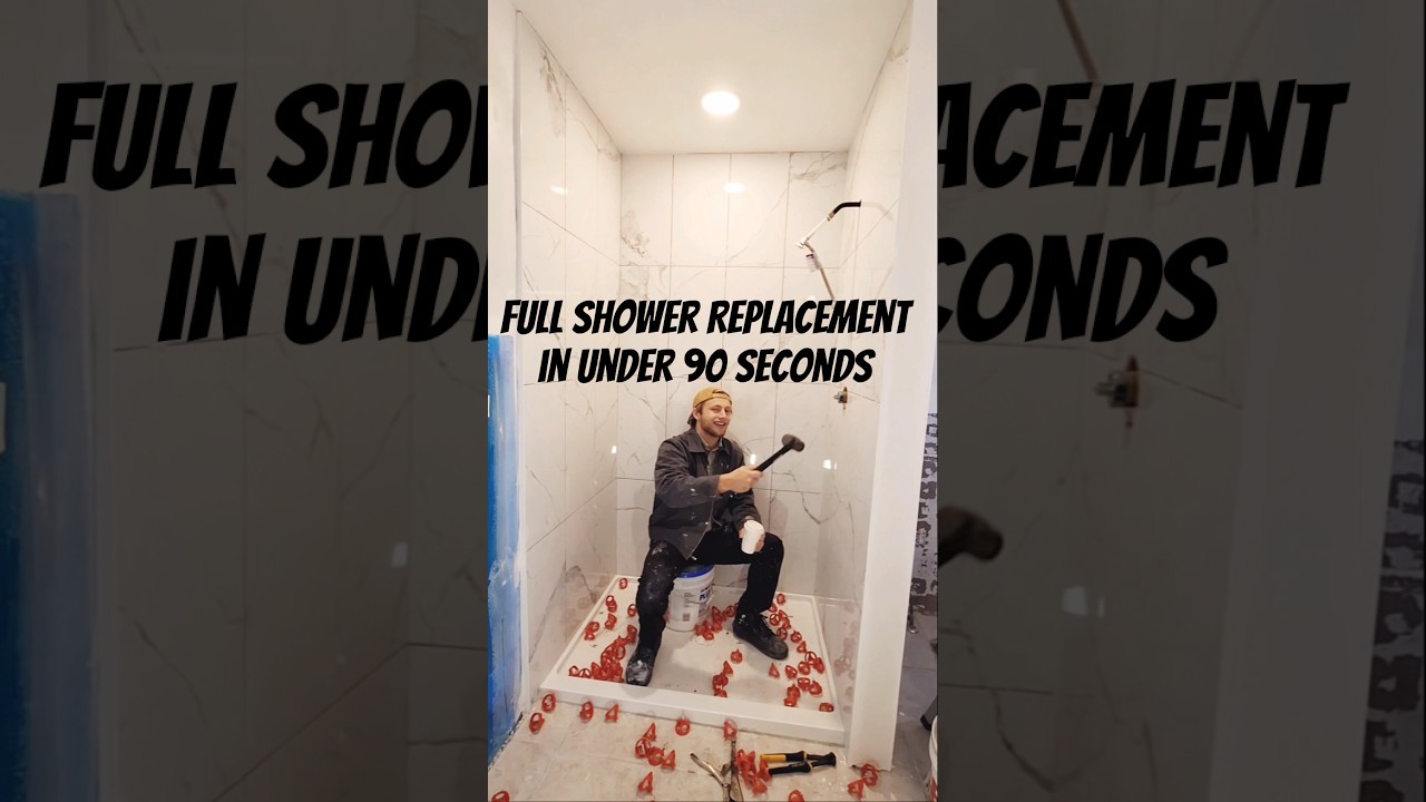 Tiling a Shower Start to Finish | Pan, Waterproofing, Tile & Grout