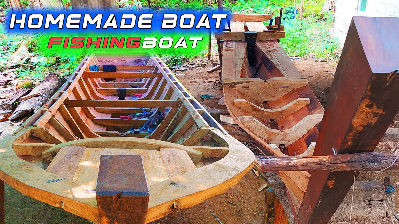 HOW TO MAKE BOAT | Small fishing boat | Homemade boat