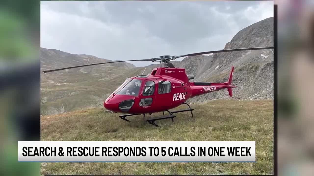 Chaffee County Search and Rescue responds to five calls in one week