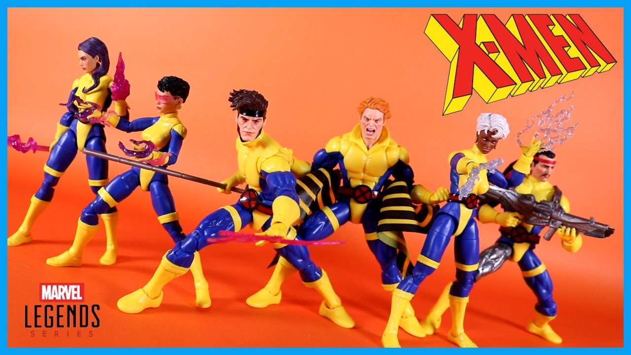 Обзор фигурки Marvel Legends Uncanny X-Men 275 JUBILEE FORGE STORM & PSYLOCKE BASHEE GAMBIT