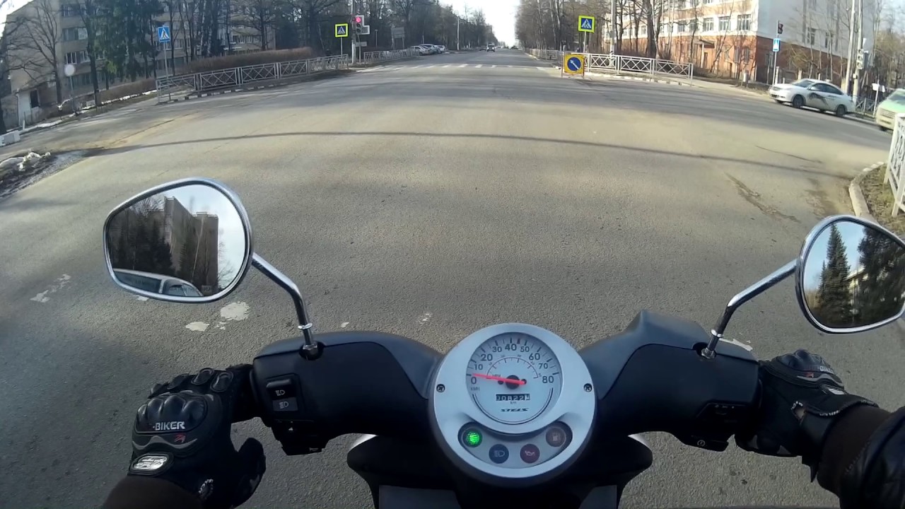 Тест-Драйв Stels Benelli Alpha 50