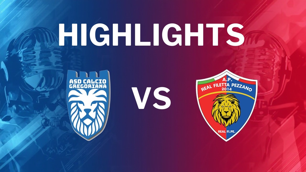 HIGHLIGHTS | Gregoriana vs Real Filetta Pezzano | Seconda Categoria – Girone I Campania