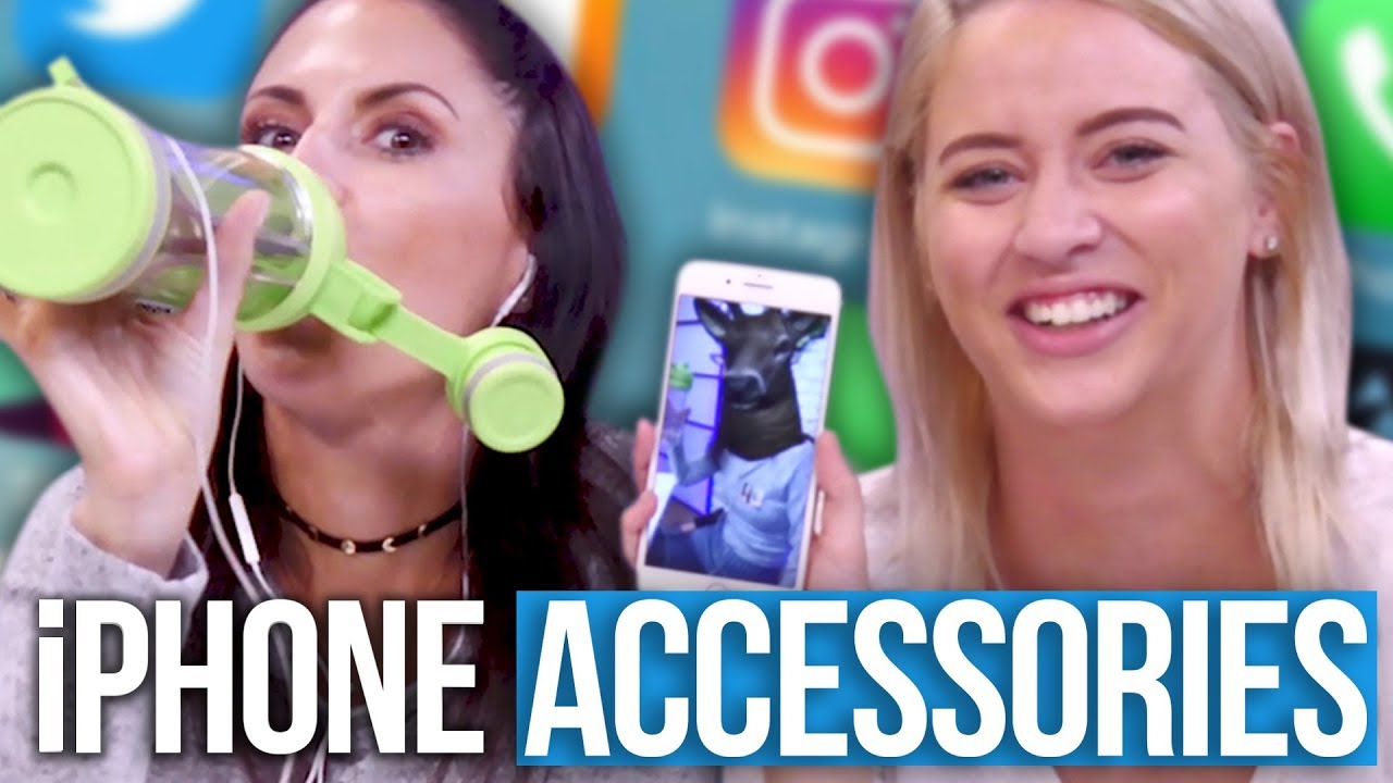 5 Weird AF iPhone Accessories From Amazon?! (Beauty Break)