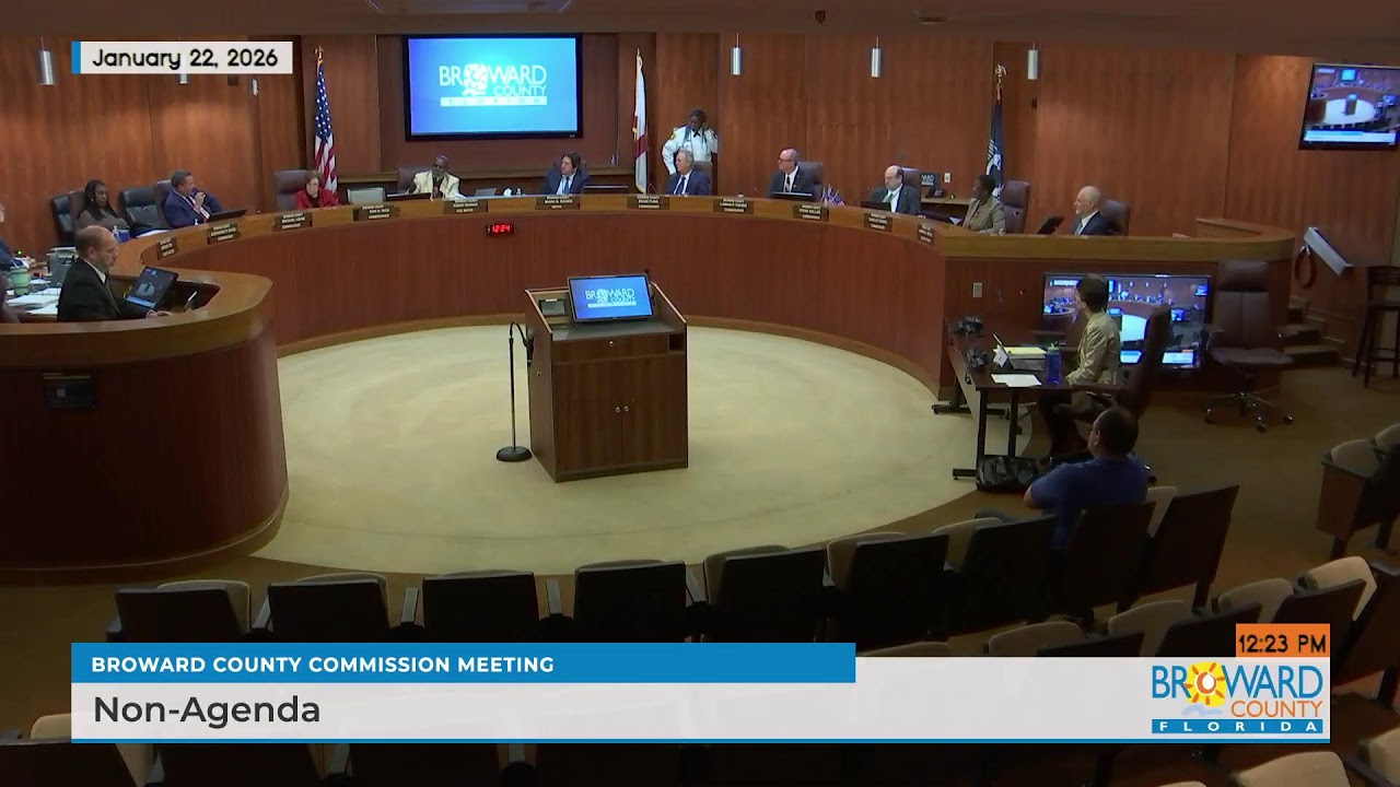 County Commission Meeting - January 22, 2026