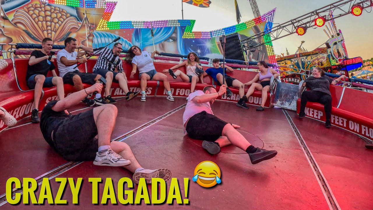 CRAZY TAGADA EXPERIENCE! | Keith Turner - Odeon Tagada - The Hoppings Newcastle 2025 (Onride)