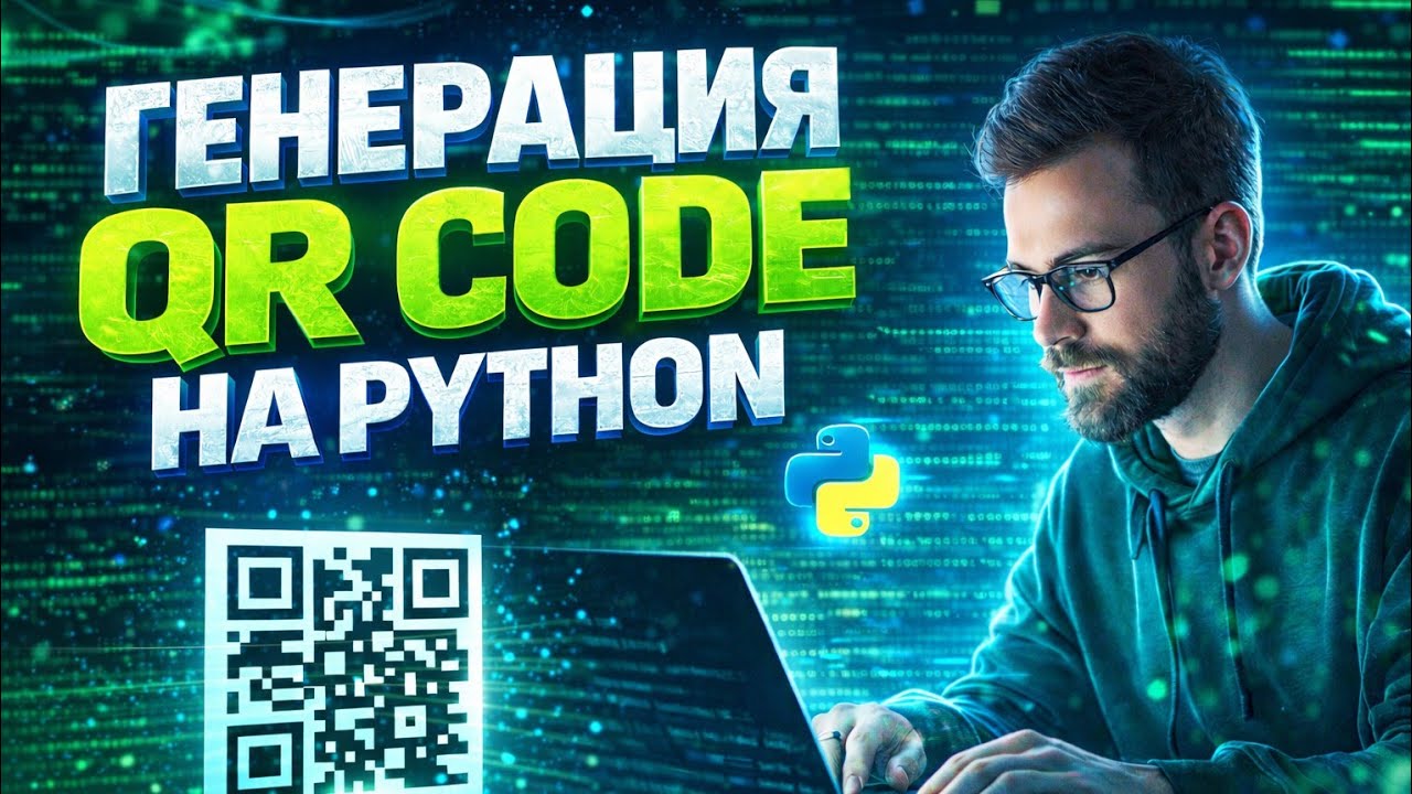 ГЕНЕРАЦИЯ QR CODE НА PYTHON! РАСПОЗНАВАНИЕ QR КОДА #python #programming #qrcode #telegram #hack #код
