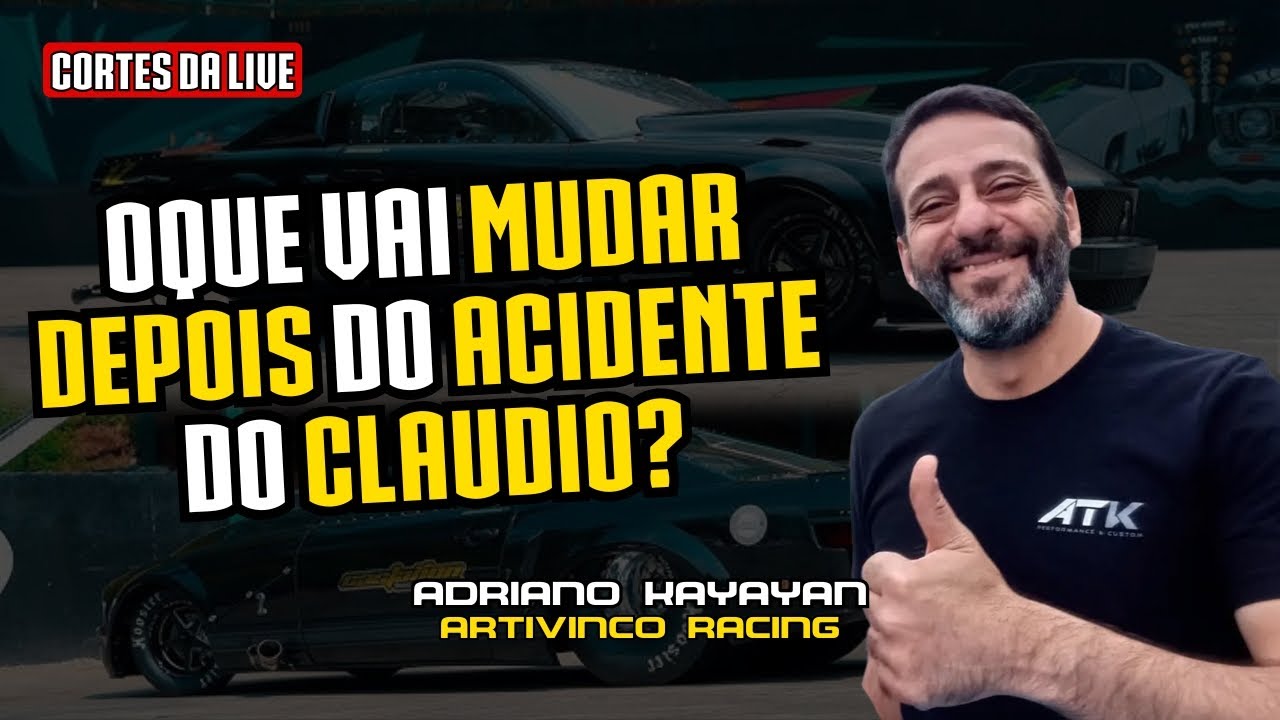 OQUE VAI MUDAR DEPOIS DO ACIDENTE DO CLAUDIO? - ADRIANO KAYAYAN • CORTES DA LIVE