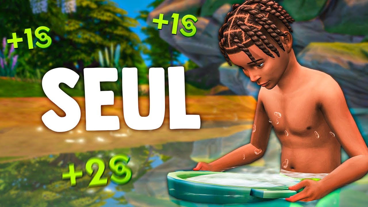 Un enfant SEUL peut-il devenir RICHE en 2h30 ? (c'est TROP DUR 😭) | Sims 4