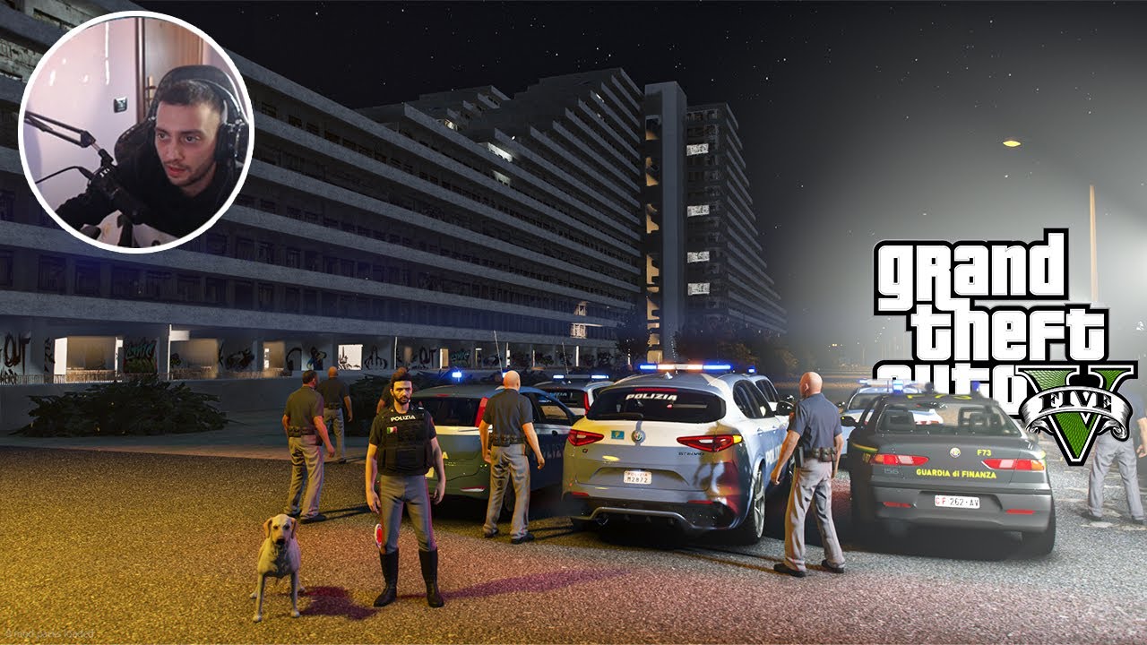 BLITZ a SCAMPIA DALLA VISUALE POLIZIA (Speciale) - GTA 5 LSPDFR ITA