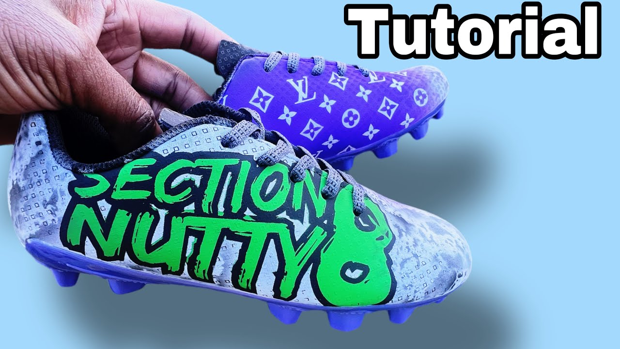 How to Use Stencils for shoe  Tutorial | Step-by-Step Stencil Guide