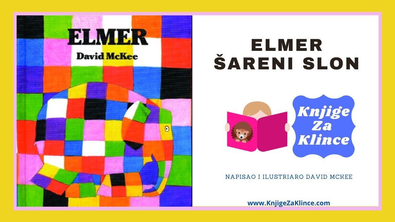 🦔 PRIČE ZA DJECU - Elmer, Šareni Slon - Audio Knjige, Slikovnice, i Bajke