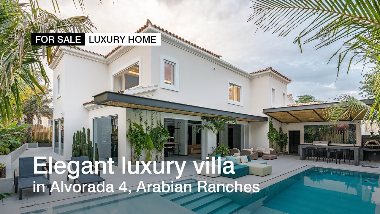 Elegant luxury villa in Alvorada 4, Arabian Ranches | haus & haus