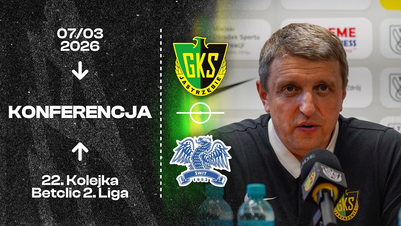 [GKS TV] Konferencja prasowa po meczu GKS Jastrzębie - Świt Szczecin