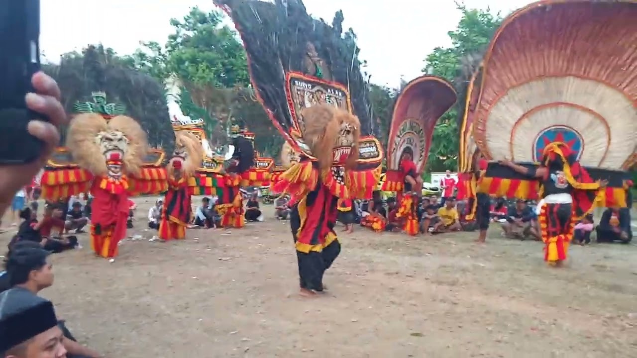 MERINDING ‼️ MUNCULNYA BARONGAN HITAM MISTISNYA REOG JAGAL TJOPER.....