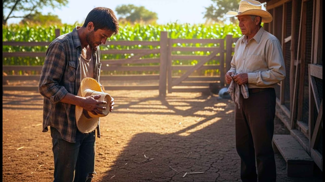 “¿Podría darme las sobras de la comida de los animales?” Dijo el Forastero al Ranchero. Entonces…