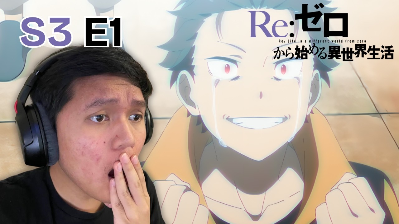STRESS IS BACK | Re:Zero Season 3 Episode 1 REACTION