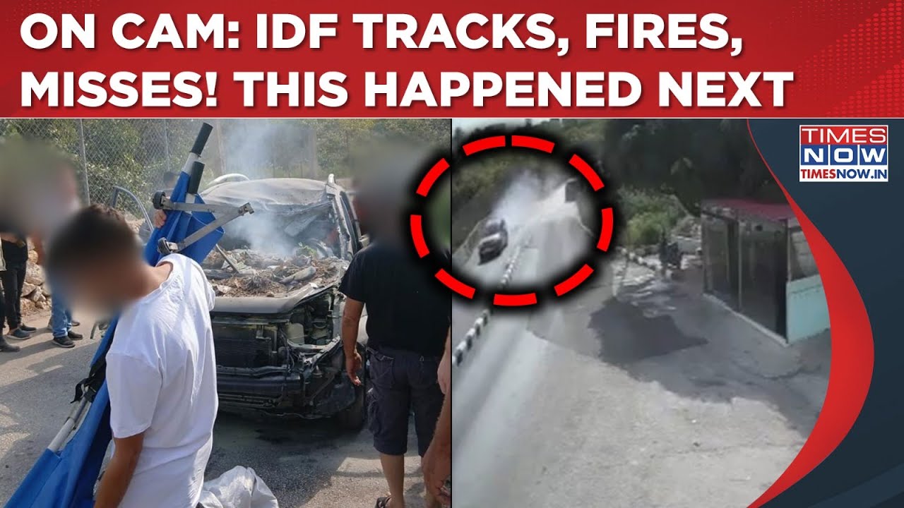IDF Tracks, Fires & Misses: On Cam - Hezbollah Terrorist Dodges Israel Strike, This Happened Next