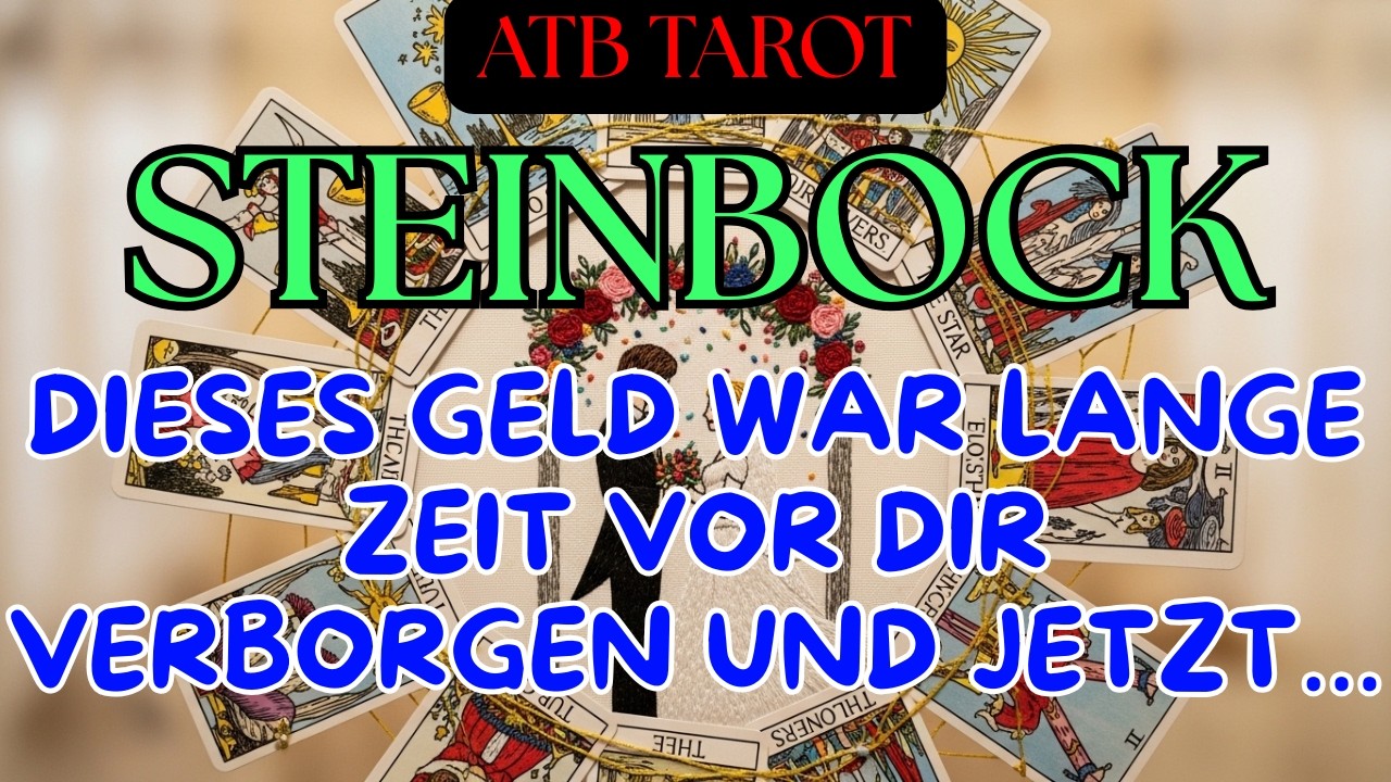 STEINBOCK: Das Geld kommt, nachdem diese Person gegangen ist