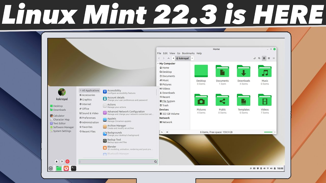Linux Mint 22.3 УЖЕ ЗДЕСЬ (Что нового)
