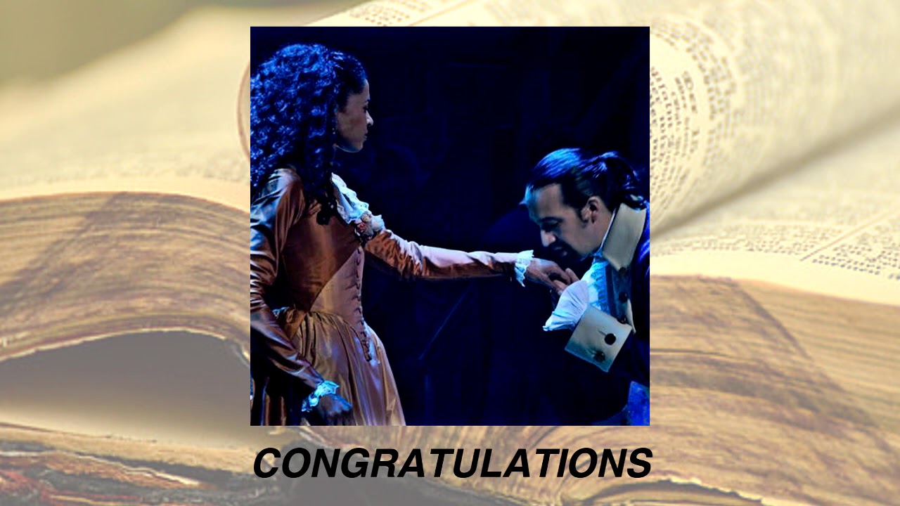 congratulations (hamilton: musical) | slowed down + reverb