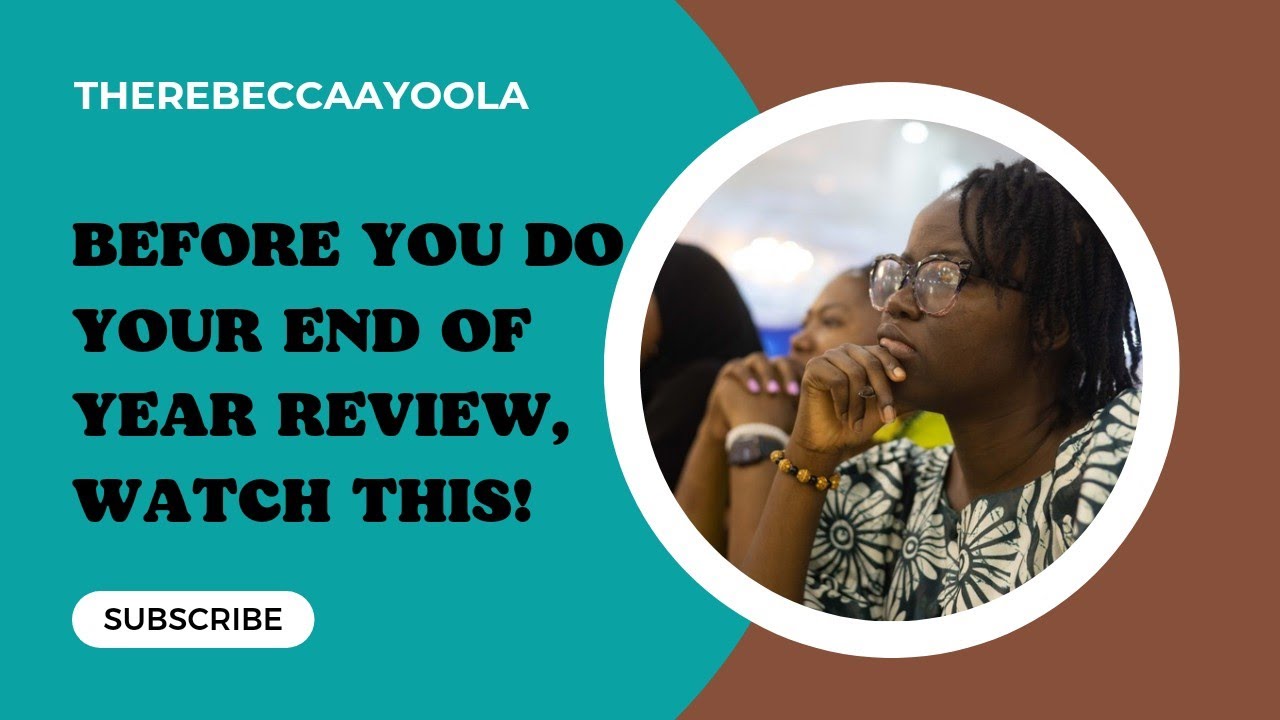 How to approach your end of the year reflection.