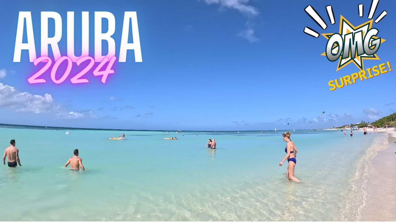 Aruba 2024 Part 1 - Beautiful Beach #aruba #moombabeach #onehappyisland #2024