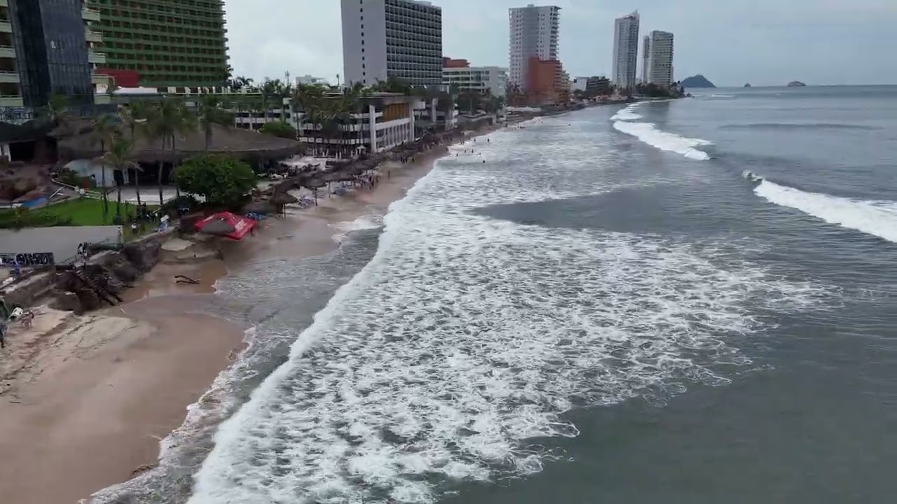 PLAYAS MAZATLAN ZONA DORADA... 8 AGOSTO 2025