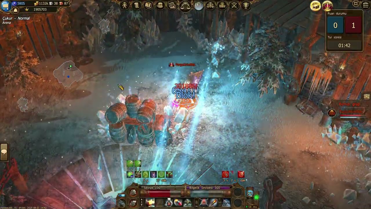 1v1 against mage (Whis)