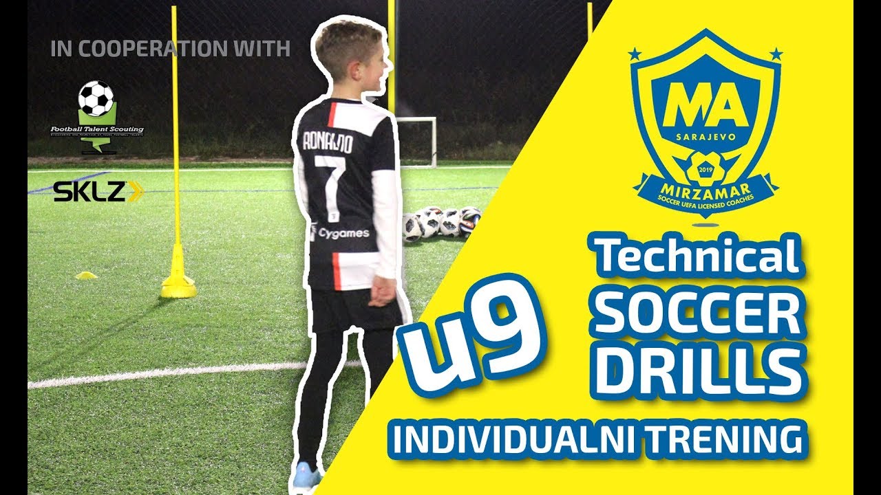 MIRZAMAR - U9 Individualni trening / Technical soccer drills