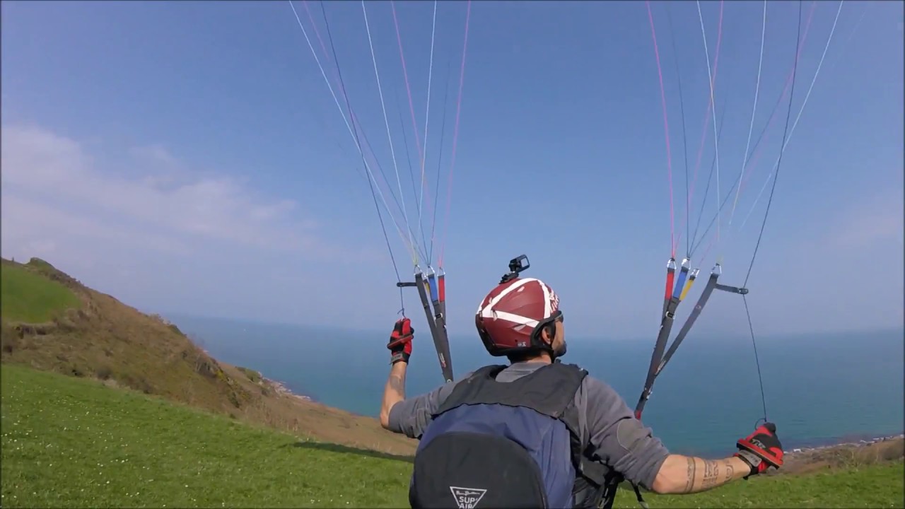 Parapente - Landemer - Urville Nacqueville - Cotentin - Paragliding soaring Normandie France