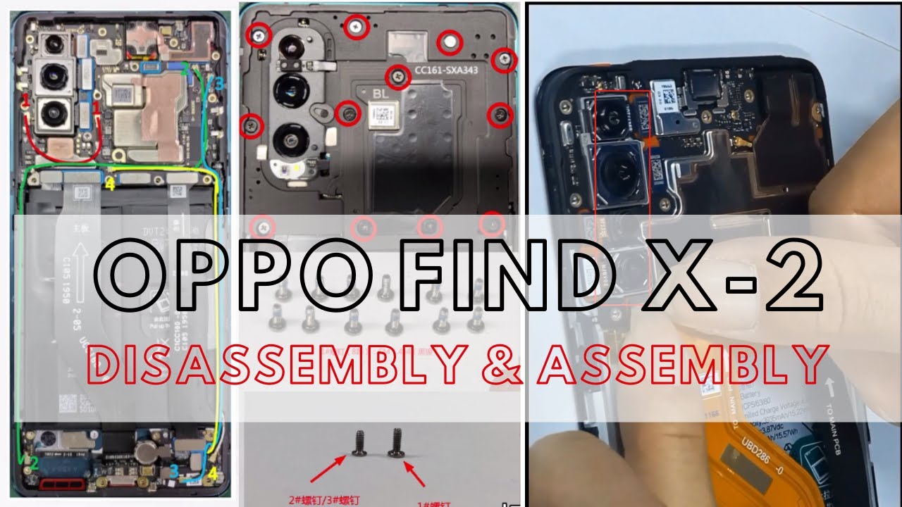 OPPO Find X2 Disassembly || OPPO Find X2 Tear-down || How to disassemble OPPO Find X2