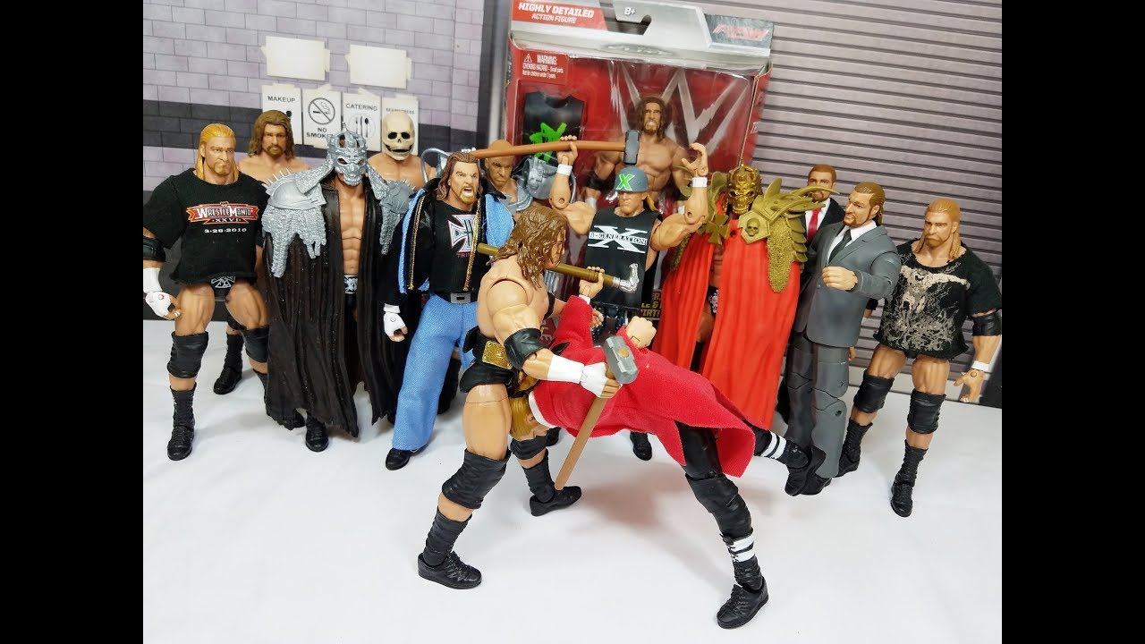 TIME TO PLAY THE GAME! WWE TRIPLE H ELITE FIGURE COLLECTION