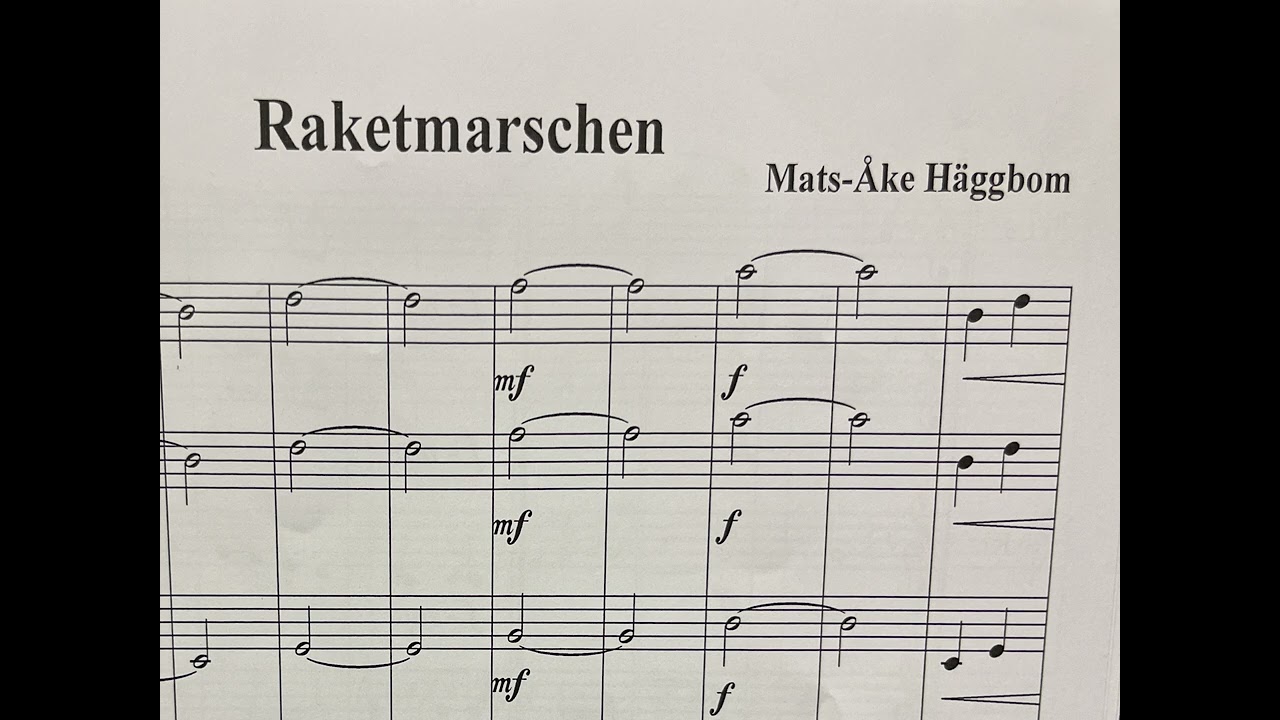 Raketmarschen, Mats-Åke Häggbom