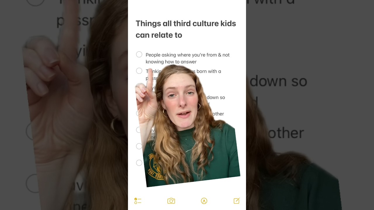 Все дети третьей культуры могут понять эти переживания!! #thirdculturekid #tck