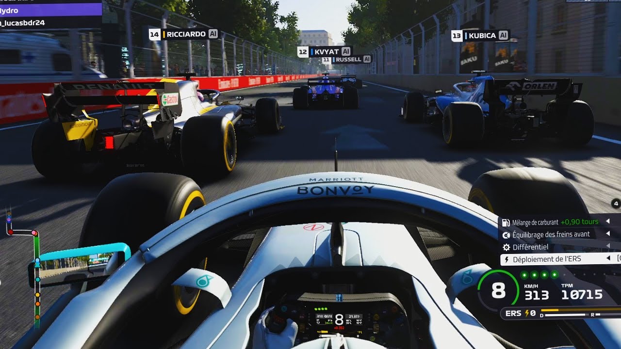 F1 2019 Coop #4 : UN GP DE BAKOU CLASSIQUE