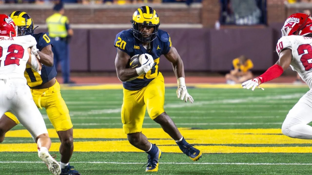 Kalel Mullings || Michigan Wolverines Running Back || 2024 Senior Highlights