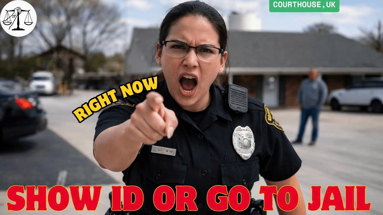KAREN cop turns TYRANT — 1A auditor OWNS her with the LAW on the sidewalk | ID Refusal Pro