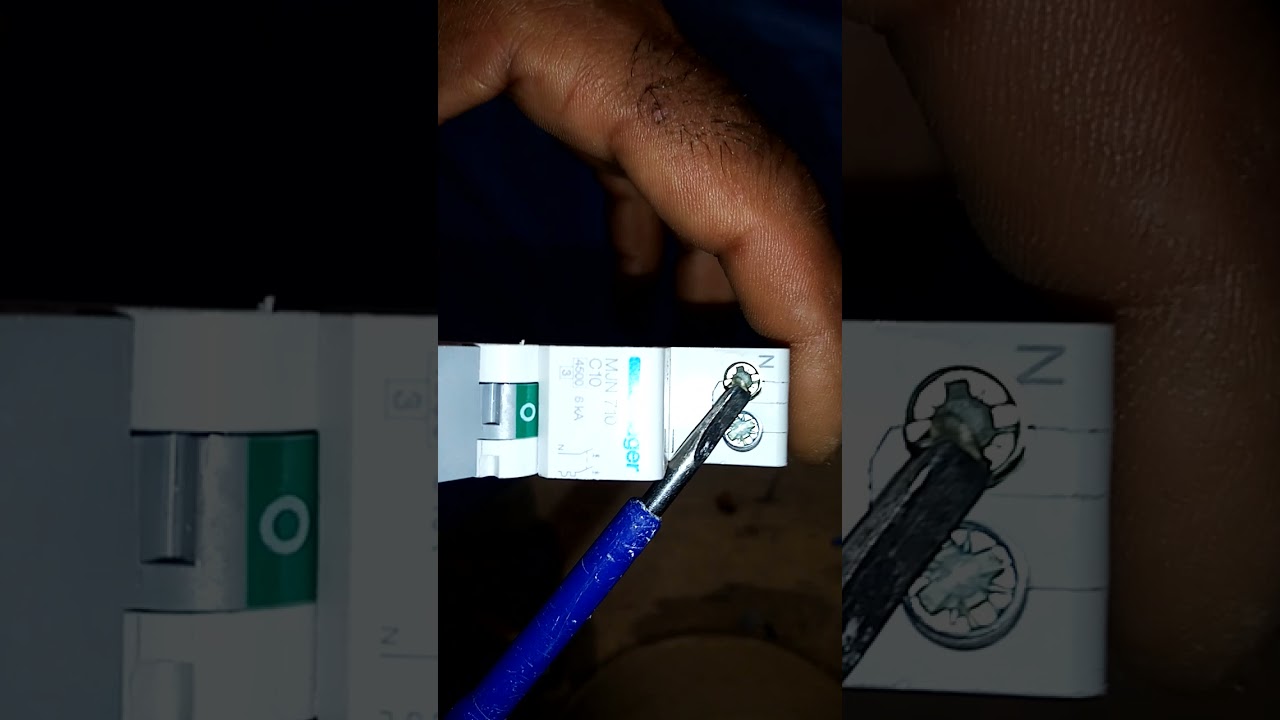 تعريف disjoncteur unipolaire