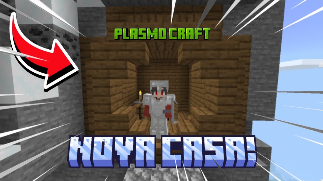 FIZ MINHA NOVA CASA NA PLASMO CRAFT!