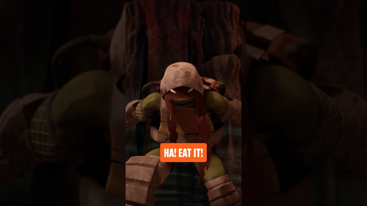 Raph TACKLES Fishface 🐟 | Teenage Mutant Ninja Turtles