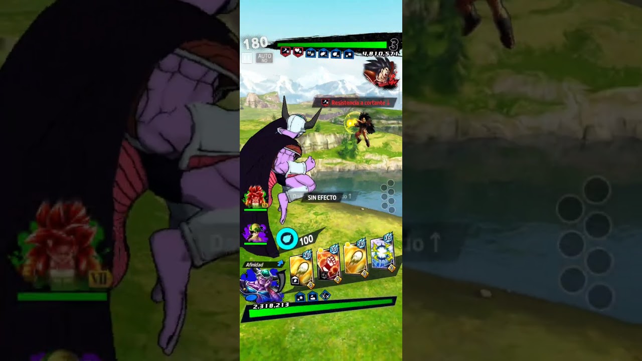 Gogeta Super Saiyajin 4 Cambio Protector Físico/Energía 