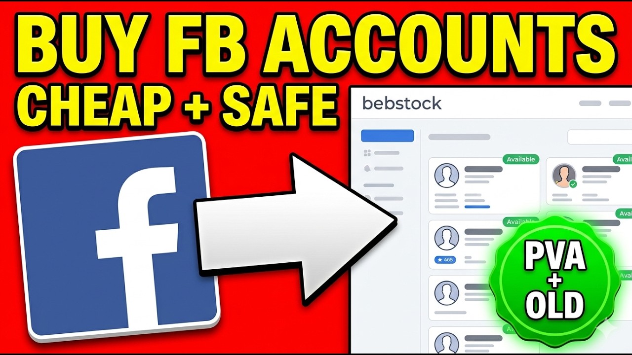 How to buy Facebook Account | Best Website to Buy Facebook Accounts (Old & PVA) in 2026 | Bebstock