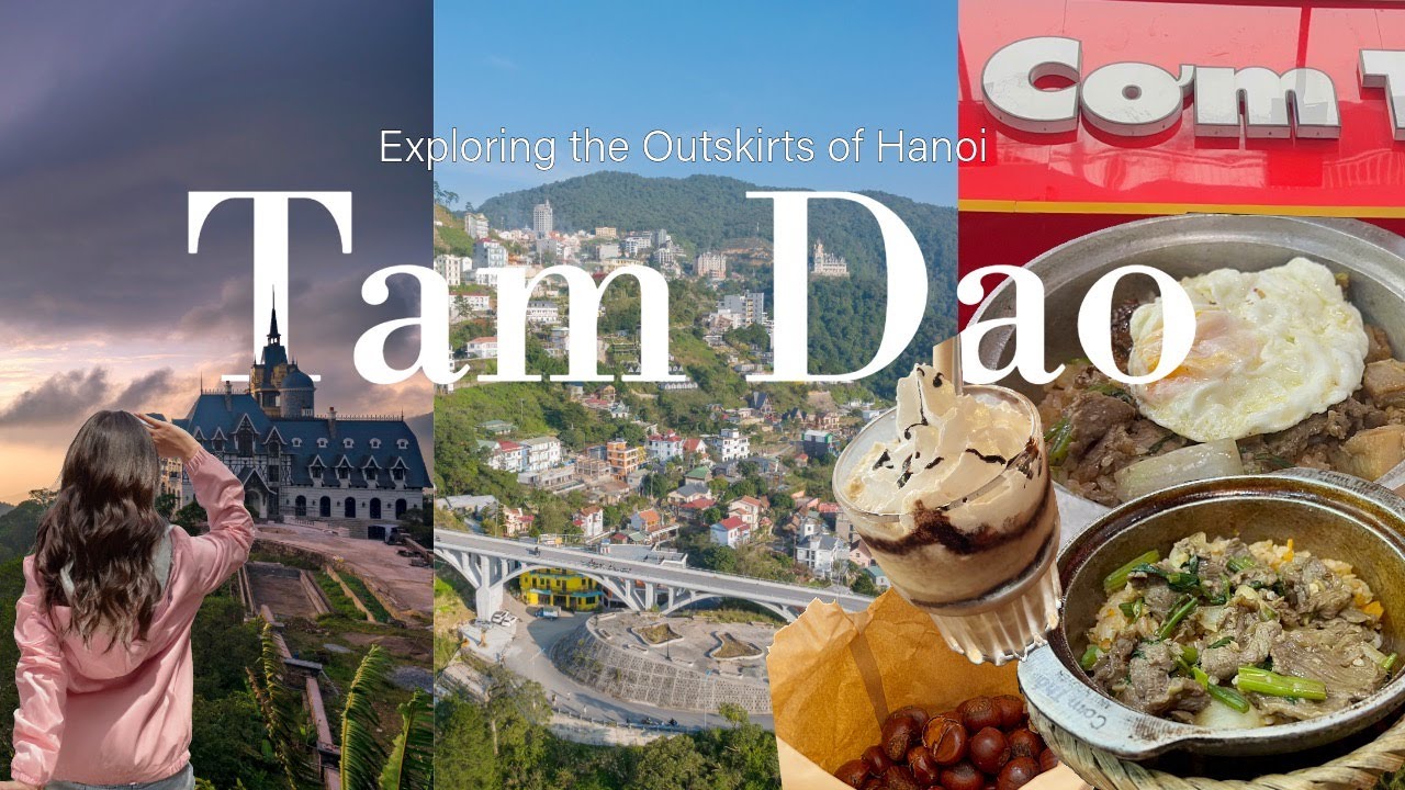 [🇻🇳베트남 여행+반달살기]땀다오 EP.04 하노이에서 1시간, 근교 소도시 여행, 땀다오 3일살기 | 세끼 솥밥 먹고, 캐슬&돌성당까지